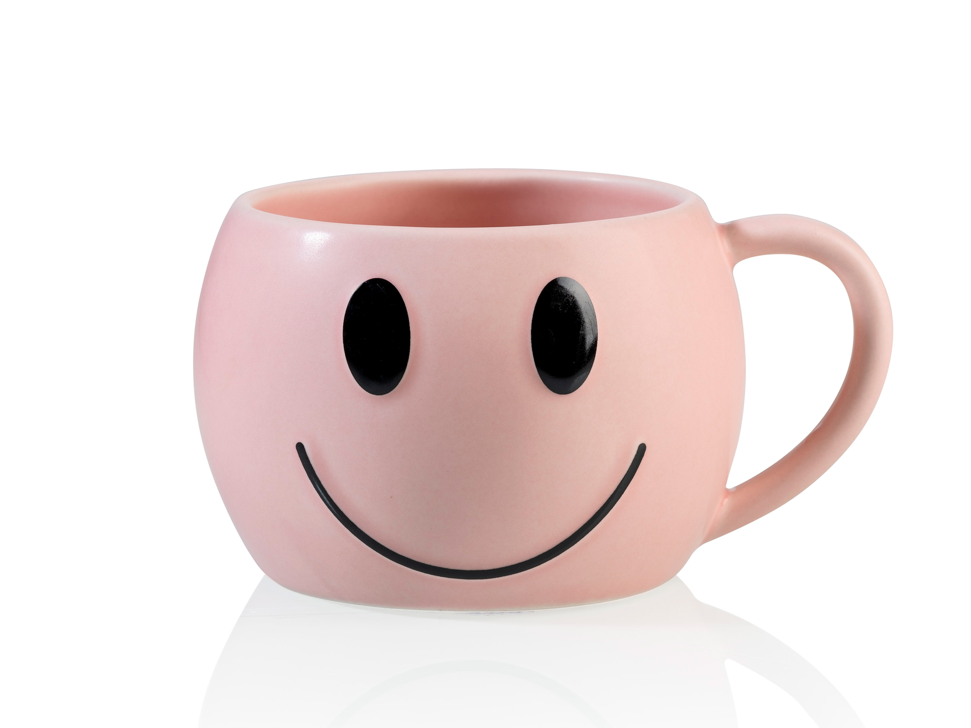 Becher Smily rosa