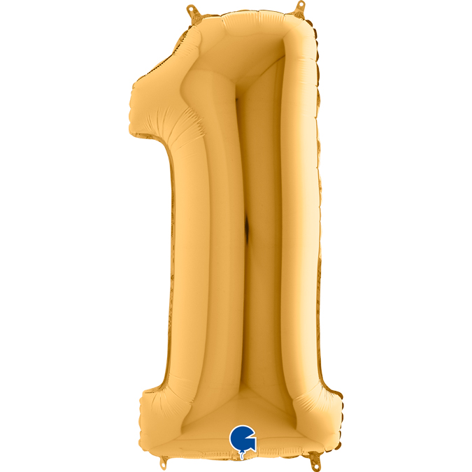 Folienzahl 1 gold 102cm