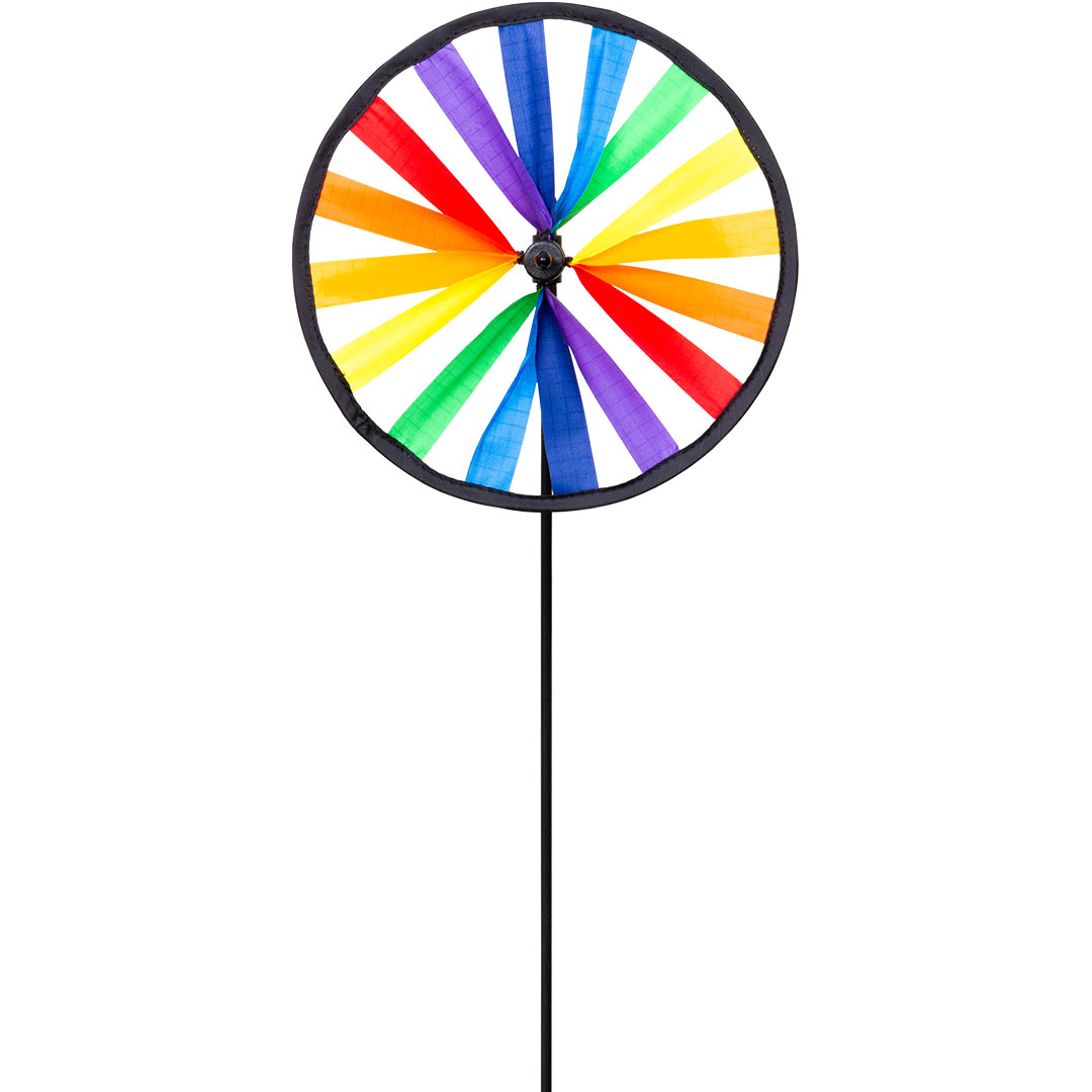 Windspiel Wheel Easy Rainbow klein 16cm