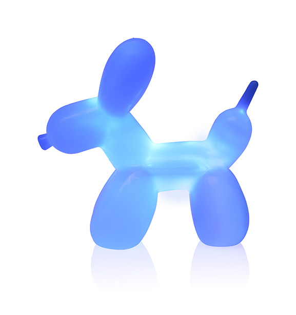 Lampe Ballonhund blau